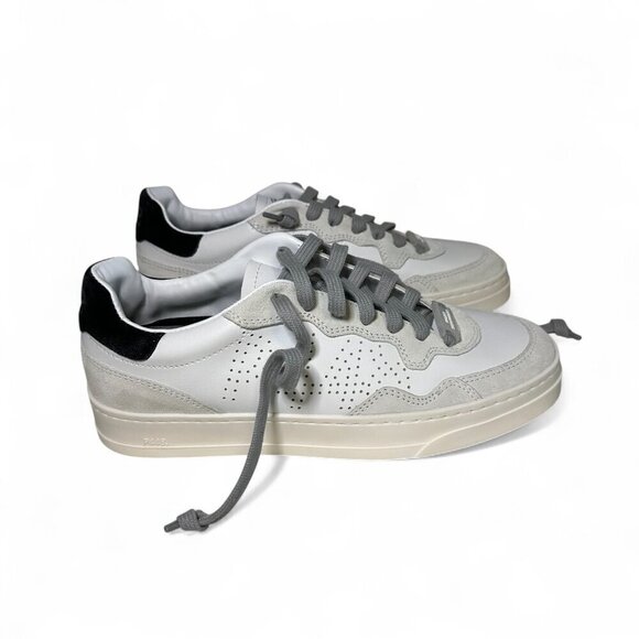 P448 Shoes - P448 Women's Black/White Bali Sneakers 36